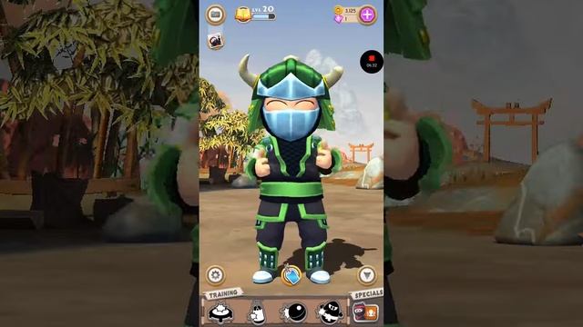 Продолжаем играть в clumsy ninja #2
