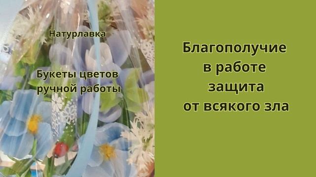 Благополучие в работе и защита.