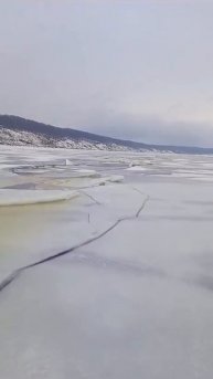 МЧС не рекомендует выходить на лёд