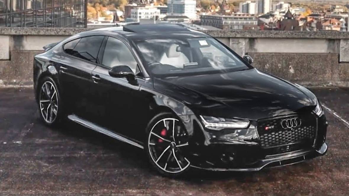 Audi RS7 4G8  Ускорение  обороты  хлопки