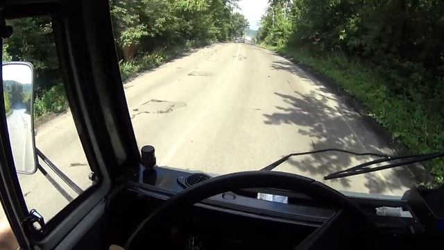 Камаз 55111 пробный выезд под нагрузкой.