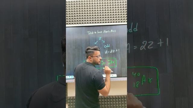 Trick to Calculate Atomic Mass of First 20 Elements | Periodic Table | Atomic Number | #shorts