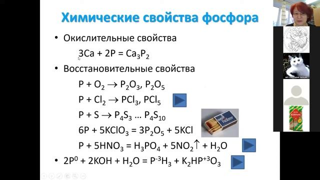 07 V группа 2 химические свойства