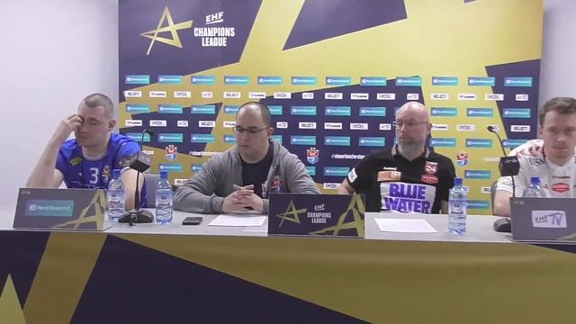 Мешков Брест - Ольборг: пресс-конференция / Meshkov Brest - Aalborg Handbold: press conference