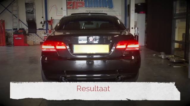 BMW 335i coupe, 306PK Eisenmann Uitlaatsysteem by REWI Automotive