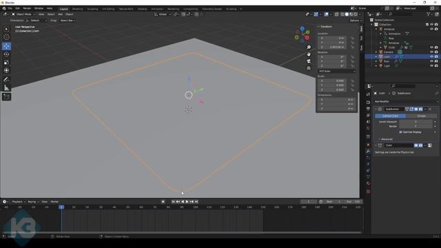 This Effect is CRAZY using just Blender Cloth!