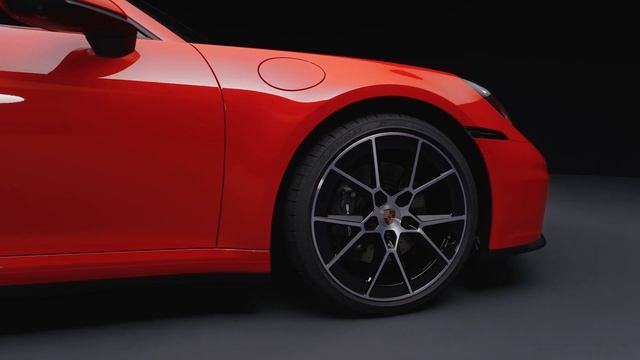 New 2024 Porsche 911 Carrera Cabriolet - 4K studio footage