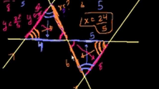 Similar triangles (part 2) | Similarity | Geometry | Khan Academy