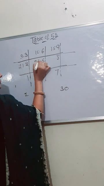 Table Of 53 With Easy Trick 🔥🔥 #trendingshorts #viralvideo #youtubeshorts #shorts