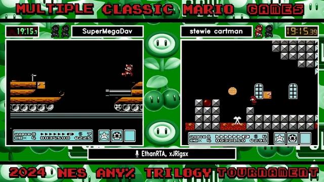 SuperMegaDav vs StewieCartman. SMB Trilogy