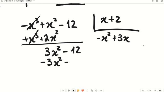Resolvendo x^2 - x^3 = 12