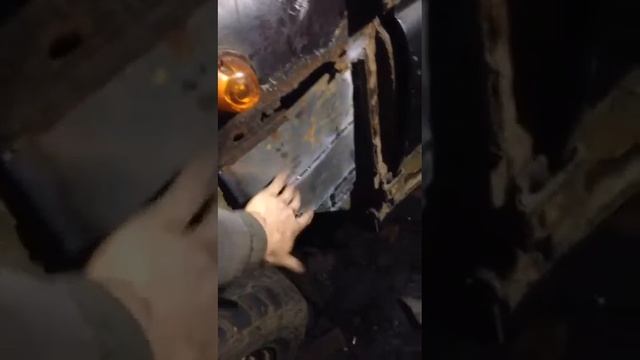 УАЗ после пожара и два года простоя