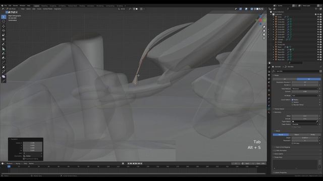 Summer Forest Camping in Blender 3.2 - 3D Modeling Process | Polygon Runway