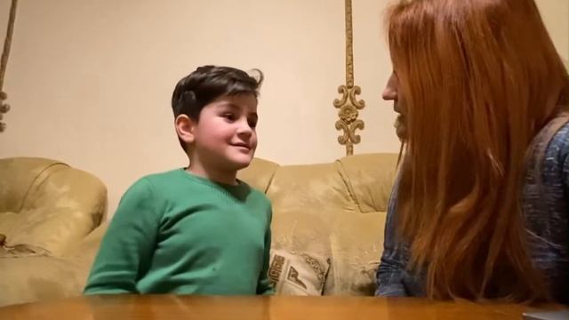 Диалог с мамой на русском языке.