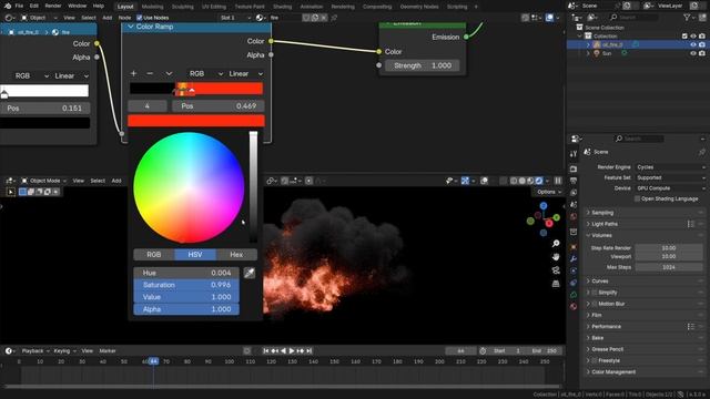 Make Embergen Fire Look  in Blender | Tutorial (+Free VDB)