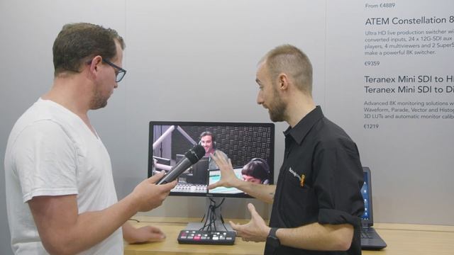 Blackmagic ATEM Mini : mélangeur live 4 entrées HDMI à 289 € !!