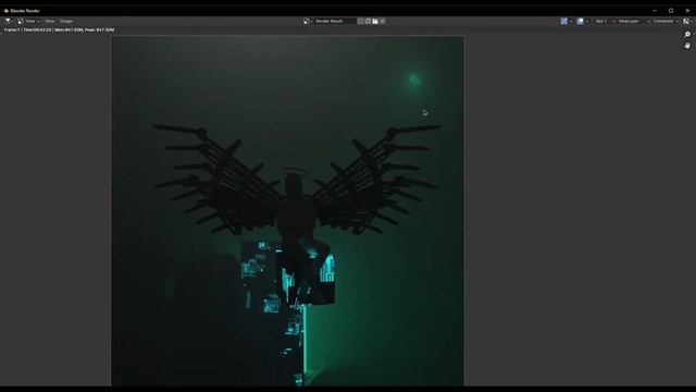 Атмосферный рендер в BLENDER