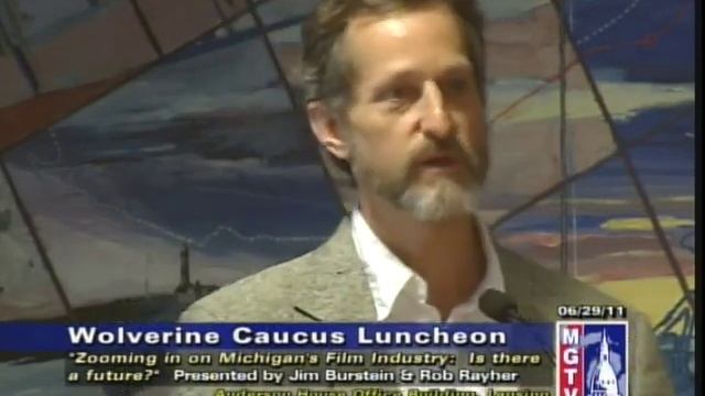 Zooming In On Michigan's Film Industry - Is There a Future? Chapts 7-9, 6/29/11