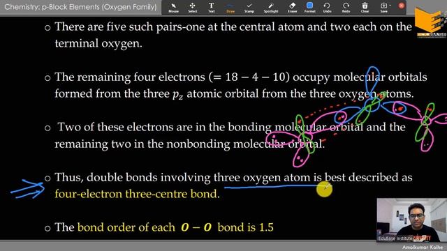 03. p-Block Elements (Oxygen Family): All about oxygen (O2) and Ozone (O3); Allotropes of Sulphur