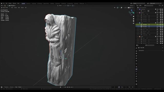 Creating Ancient Gate In Blender