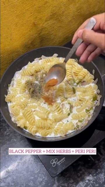 Street style pasta recipe 😍 #shorts