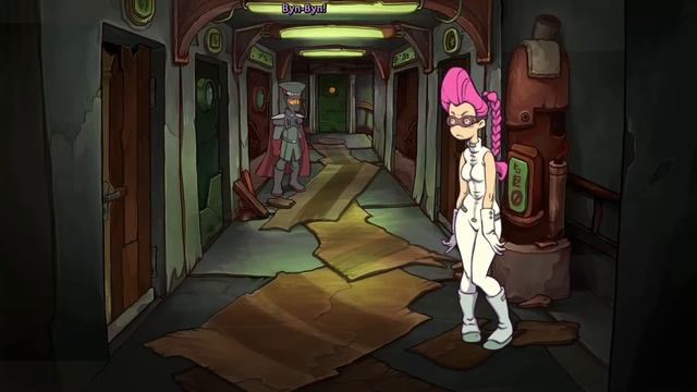 Deponia 3: Goodbye Deponia. Прохождение #4 - Двойники, догонялки и предвкушение!