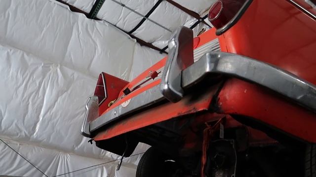 1963 BMW 700 CABRIO RACK UNDERSIDE