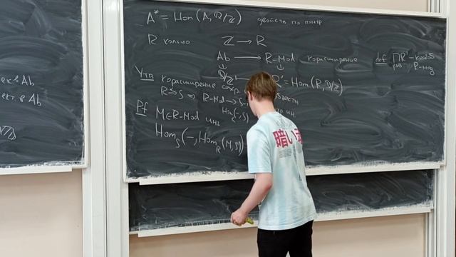 Лекция 6 | Когомологии групп | Василий Ионин