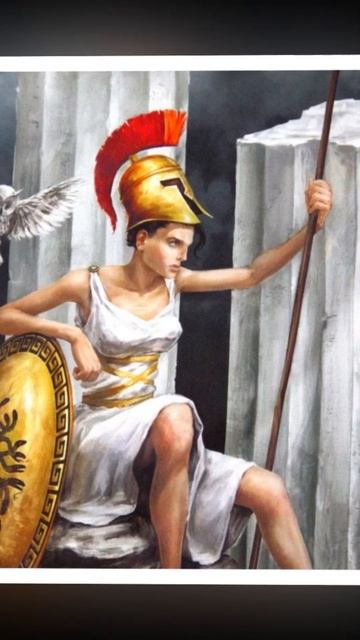 Афина (Athena) | Хронограф. Истории Богов и Героев | Краткий обзор #Афина #athena #мифология