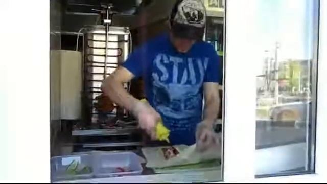 Реклама шаурмы