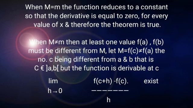 Rolle's theorem