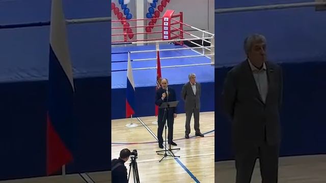 В Оренбурге прошло открытие нового спорткомплекса в Училище Олимпийского резерва на улице Братской