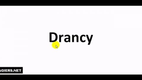 Как произносится # Drancy