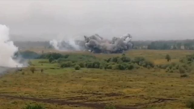Красиво работает ВС РФ, Николаевская обл, СВО, июнь 2022