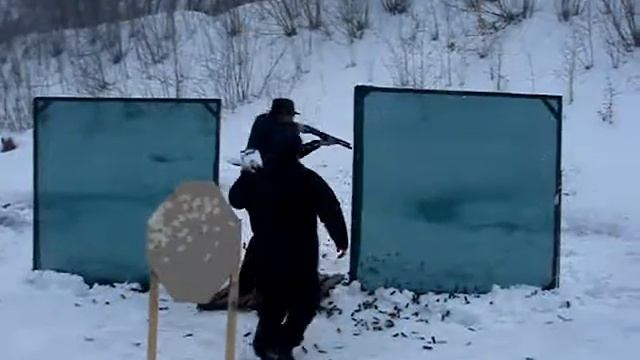 Матч ружье 20.02 2010 Киев, практическая стрельба