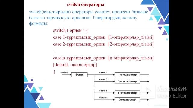 Объектілі бағытталған бағдарламалау Құрылымдық программалаудың базалық конструкциялары