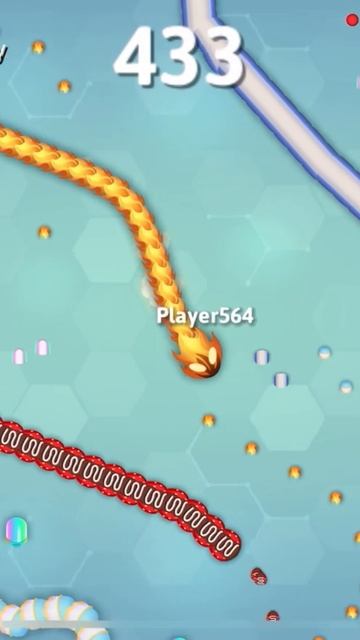 Играю в змейку Snake.io. Ставлю рекорды!
