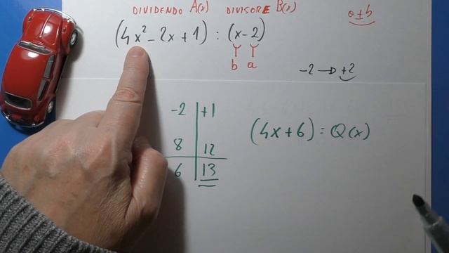 TEOREMA DEL RESTO DI RUFFINI. ESERCIZI (1)  - (45)