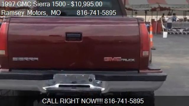 1997 GMC Sierra 1500 SLE 2dr K1500 4WD Standard Cab Stepside
