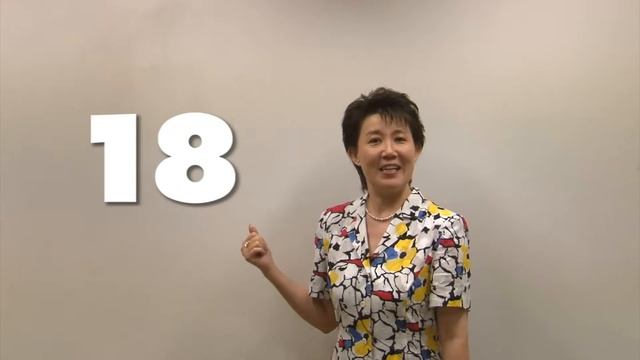 How to count in Japanese - Japanese Lesson 2