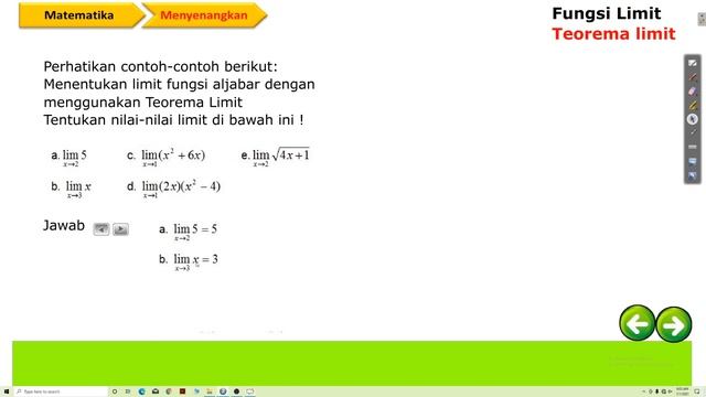 teorema limit