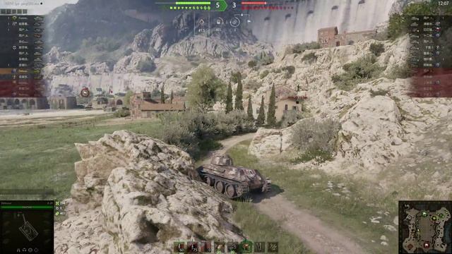 World Of Tanks. Азия. А-20. Провинция. Дозорный.
