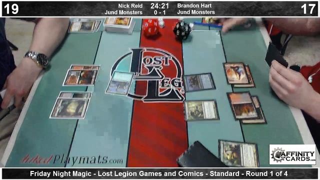 Lost Legion FNM - Round 1 - Jund Monsters vs. Jund Monsters - 6/6/14