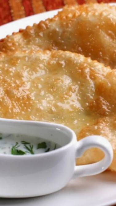 ЧЕБУРЕКИ С МЯСОМ ✅МУКБАНГ👍Очень вкусные