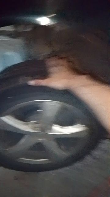 Вот так разбило ступичный подшипник  Mercedes Benz  E320