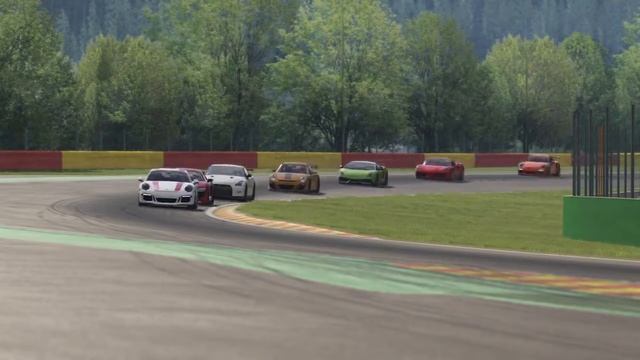 Assetto Corsa PS4: Ferrari 488 GTB. Spa (Eighteen O Five)