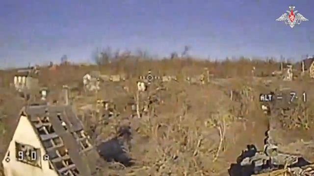 Уничтожение ББМ «Козак» FPV-дроном