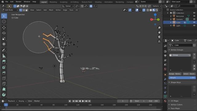 How to Create a Low Poly Tree in 1 Minute