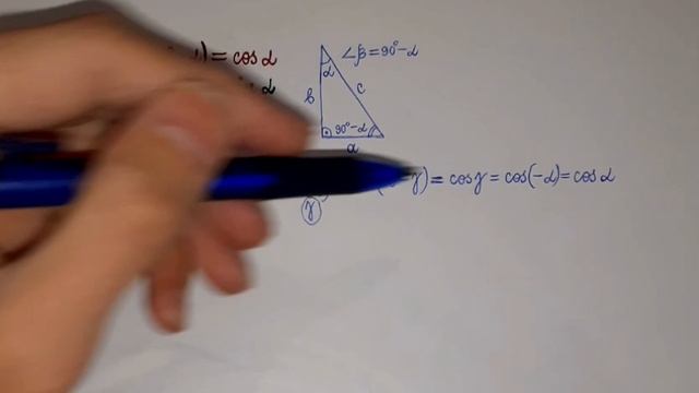 Вывод формул приведения: sin(90° + α), cos(90° + α), tg(90° + α) и ctg(90° + α).