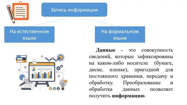 Урок 1. Информация и данные